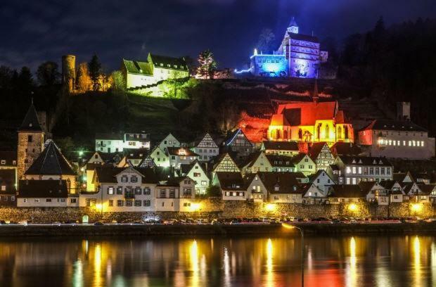 Neckarblick,Natur, Altstadt Hirschhorn Εξωτερικό φωτογραφία