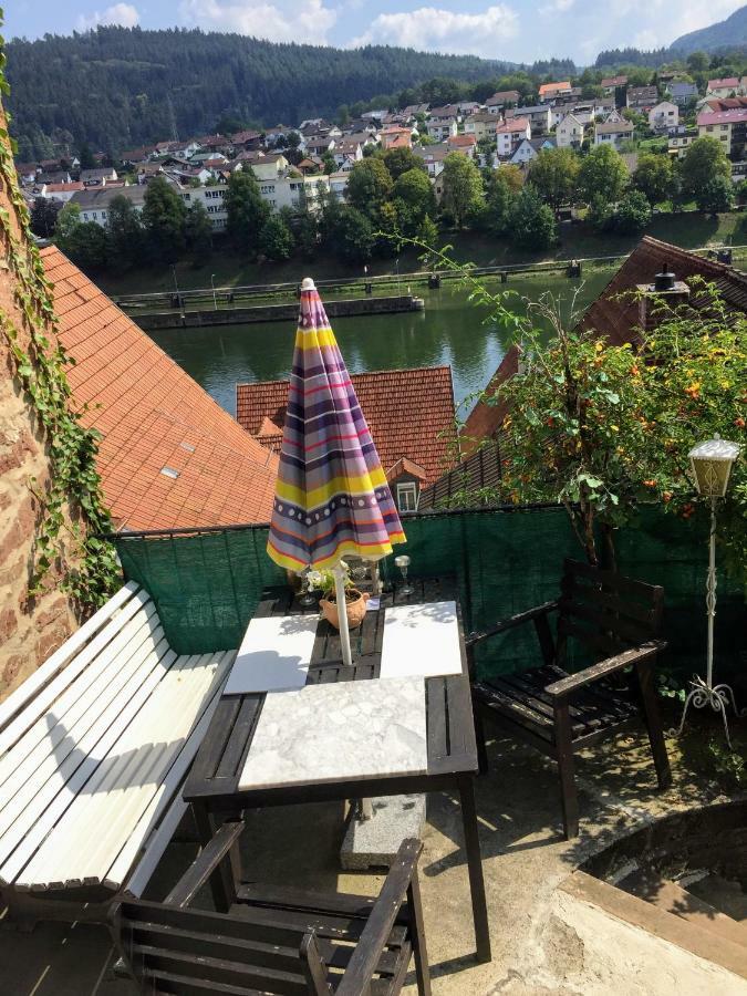 Neckarblick,Natur, Altstadt Hirschhorn Εξωτερικό φωτογραφία